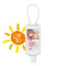 Tube zonnebrandcrème met hanger - Topgiving